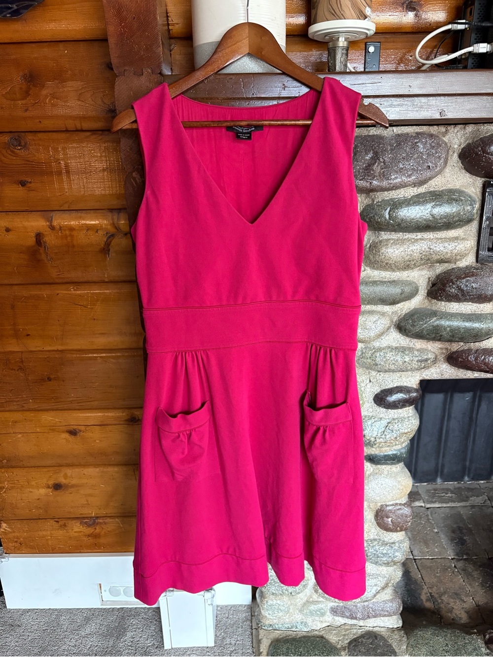 Diane von Furstenberg x Neiman Marcus Pink Pocket Dress Size 12
